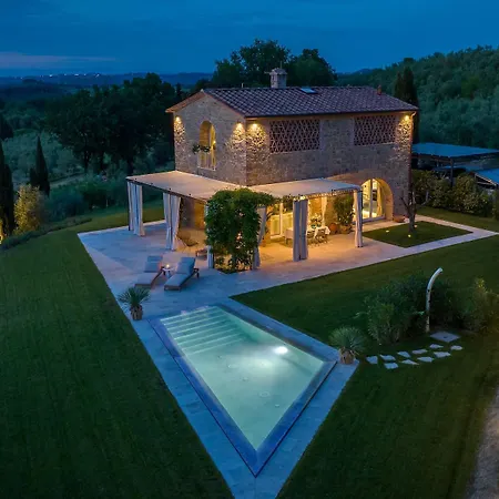 Luxury Le Rondini Villa Peccioli